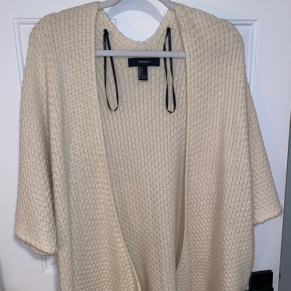Forever 21 Beige Knit Sweater